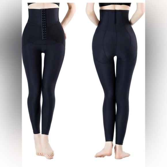 High Waist Shapewear, Tummy Control Leggings, Butt Lifting Body Shaper Large - Picture 1 of 10